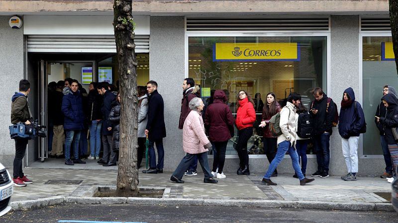 Correos gestiona 250.000 votos por correo en un solo día