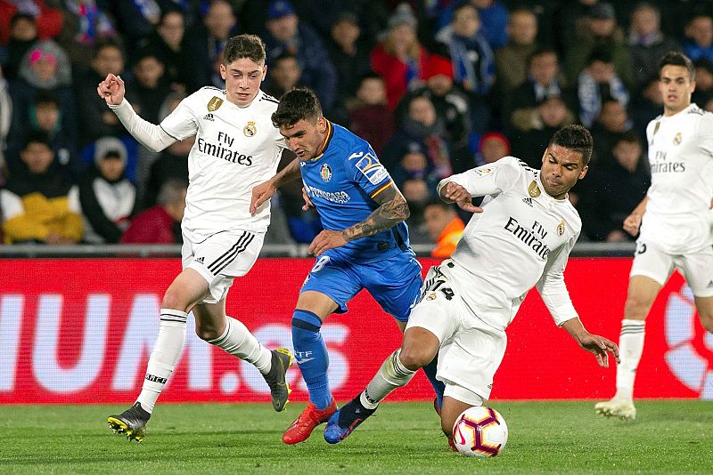 El Getafe tutea al Madrid y mantiene el sueño de la Champions
