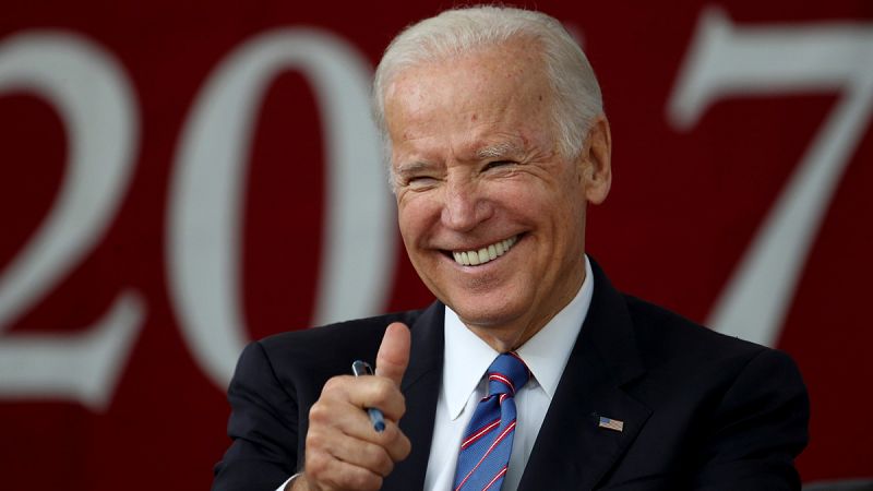 Biden logra 6,3 millones en su primer día de campaña, récord entre demócratas