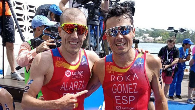 Javier Gómez Noya regresa al Mundial de Triatlón con una plata en la prueba de Bermudas