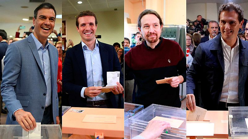 Los líderes políticos piden una alta participación en las elecciones generales