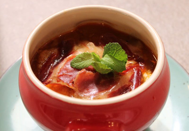 Receta de "sopa castellana" de Dani Garc�a