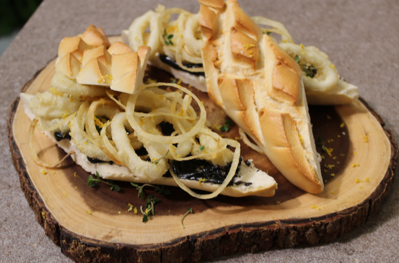 Receta de "bocadillo de calamares" de Dani Garc�a