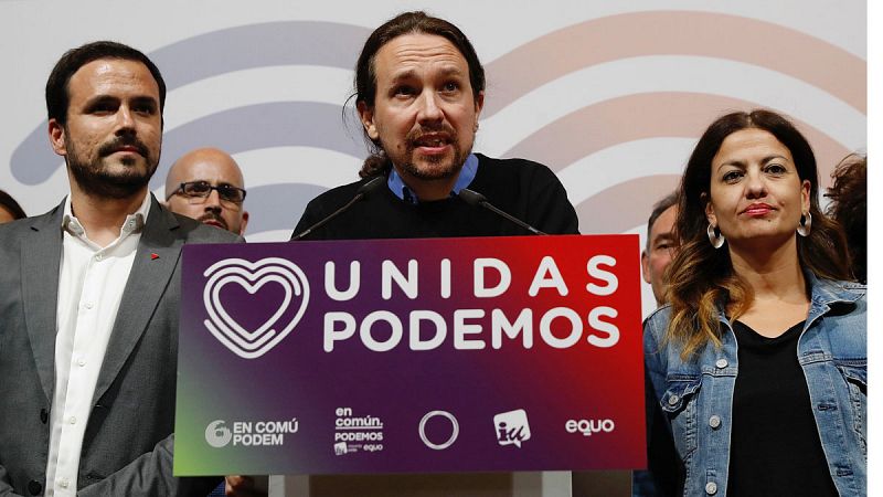 Iglesias plantea como "imprescindible" entrar en el gobierno de Sánchez y le afea haber citado primero a la "derecha"