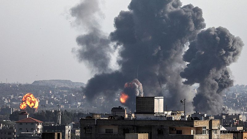 Mueren una mujer embarazada y su hija de un año en un bombardeo de represalia israelí en Gaza