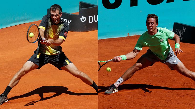 Carballs y Albert Ramos, con una gran remontada, alegras espaolas en el inicio del Madrid Open