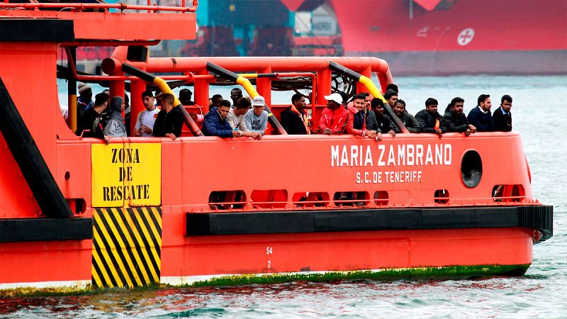 Más de 200 inmigrantes rescatados este sábado en las costas andaluzas