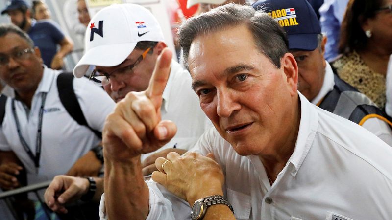 El opositor Laurentino Cortizo ganas las elecciones en Panamá