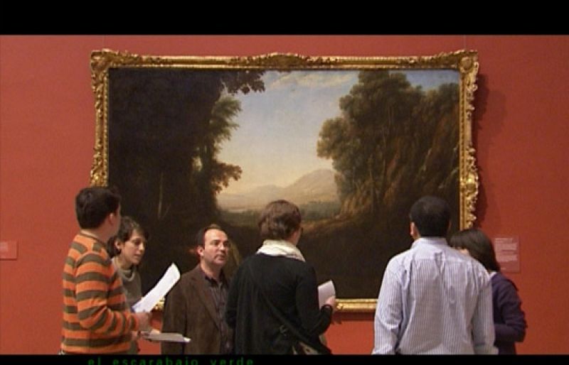 "El paisaje en el diván" en El escarabajo verde