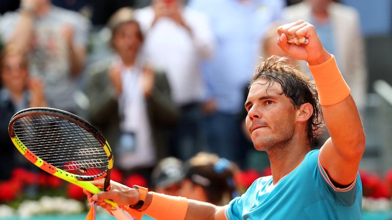 Nadal debuta ganando con oficio en Madrid