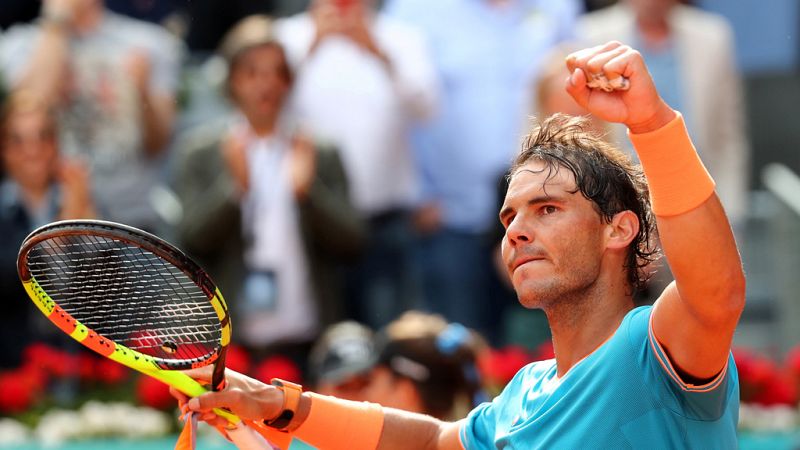 Nadal debuta ganando con oficio en Madrid