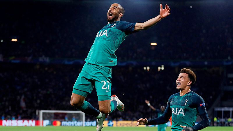 El Tottenham remonta y se clasifica para la final con tres goles de Lucas Moura