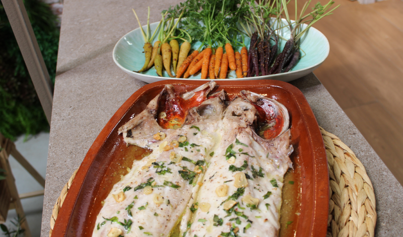 Receta de "besugo a la espalda" de Dani Garc�a