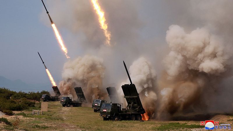 Corea del Norte vuelve a realizar maniobras con misiles de corto alcance, según Seúl
