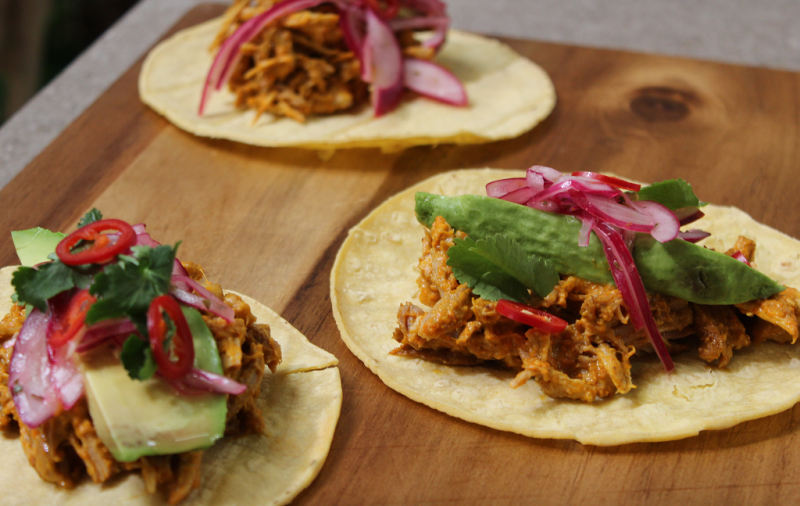 Receta de "cochinita pibil" de Dani Garca