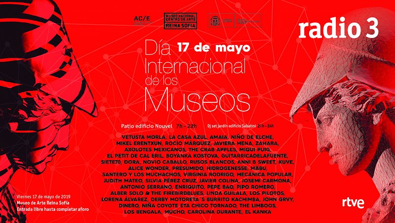 Día Internacional de los Museos: llega la fiesta de Radio 3 en el Reina Sofía