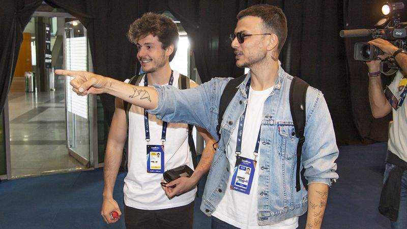 Miki: "El escenario de Eurovisi�n es una locura m�xima: enorme, precioso y moderno"
