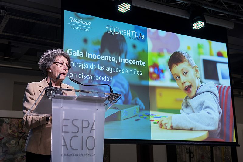 La Fundación Inocente, Inocente entrega la recaudación de la gala de La 1 a proyectos para niños con discapacidad