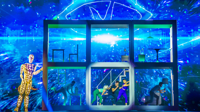 La marioneta de Miki, protagonista del primer ensayo en Tel Aviv