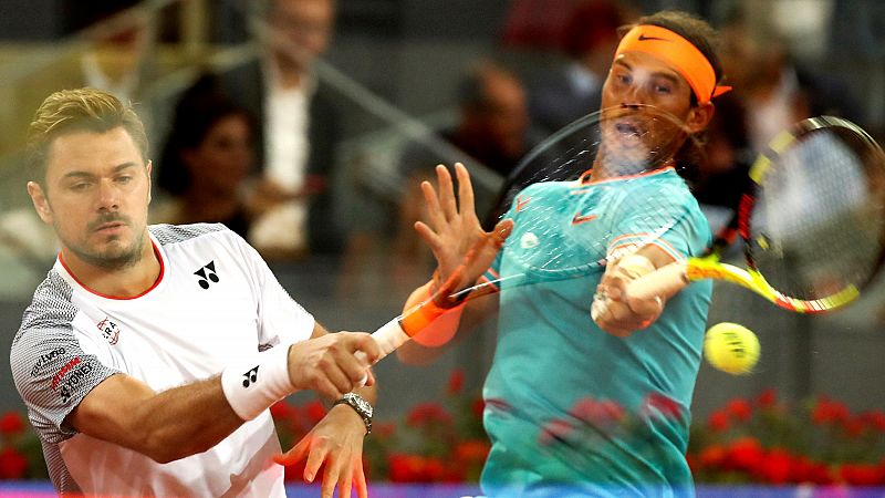 Un Nadal de menos a ms en Madrid arrolla a Wawrinka y se cita con Tsitsipas en semifinales