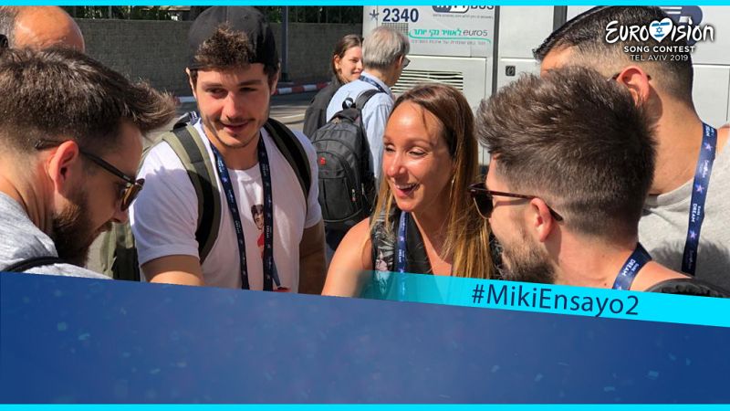 Sigue en directo el segundo ensayo de Miki y la "orange carpet" en RTVE.es