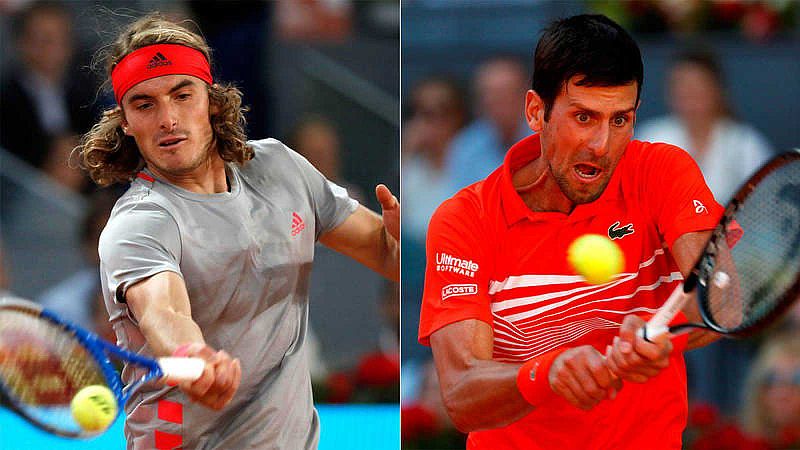 La fiabilidad de Djokovic contra el desparpajo de Tsitsipas