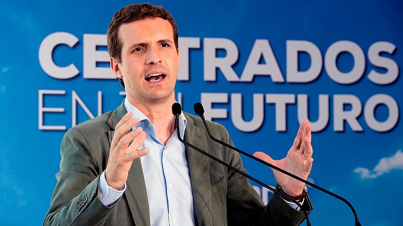 Casado pasa al ataque con Cs y exige a Rivera que diga "sin ocultar y sin engaños" si apoyará al PSOE