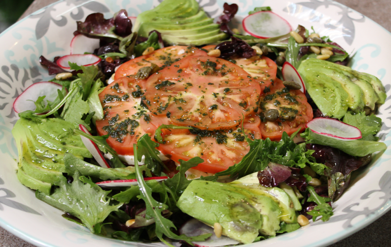 Receta de "ensalada caprese" de Dani Garc�a