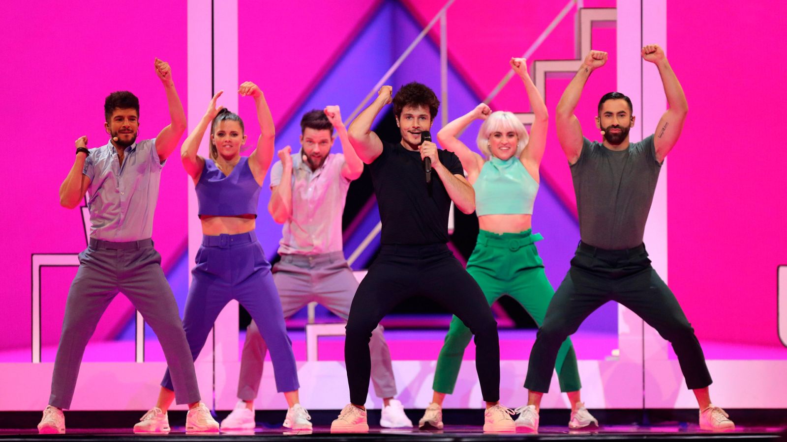 Eurovisión 2019 - Dos minutos de España en el ensayo general de la primera semifinal