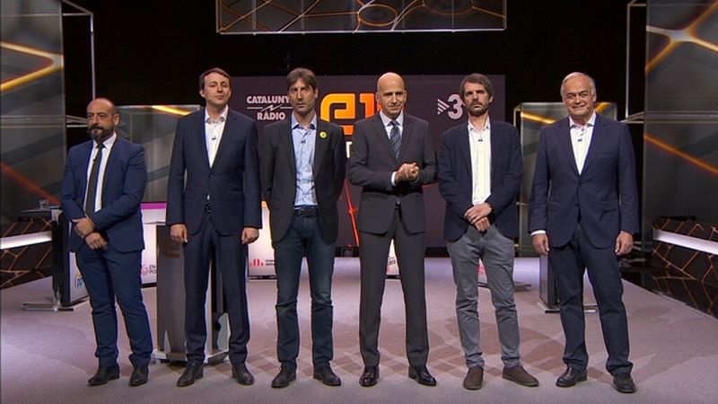 El representante de JxCat abandona el debate en TV3 tras el veto a Junqueras, Puigdemont y Comín