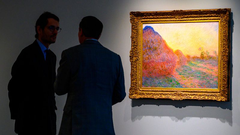 Monet bate su récord en Nueva York con la venta de 'Meules' por más de 110 millones de dólares