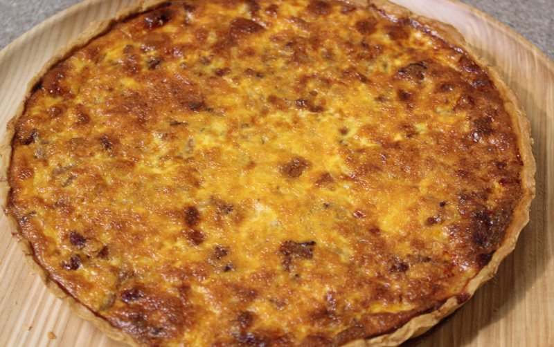 Receta de "quiche de bacon" de Dani Garc�a