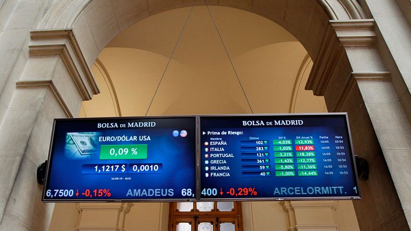 El bono español a 10 años cierra la sesión con la rentabilidad más baja de la historia, en el 0,869%