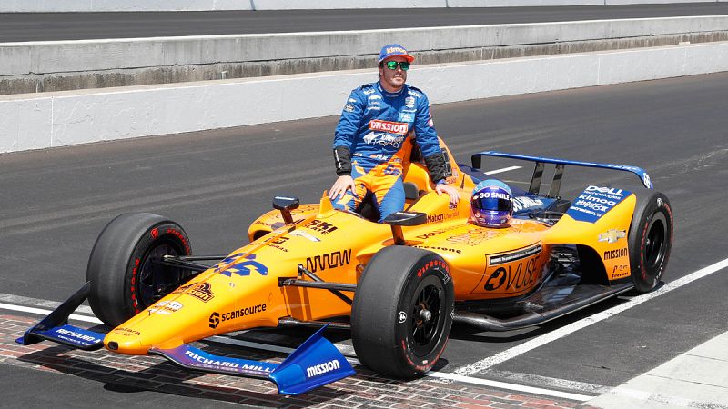 Fernando Alonso no logra clasificarse para las 500 Millas de Indianápolis