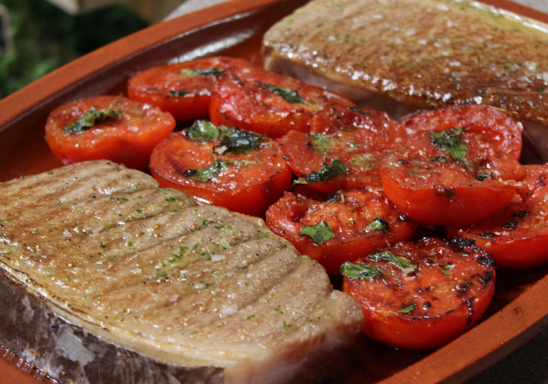 Receta de "ventresca de at�n al horno" de Dani Garc�a