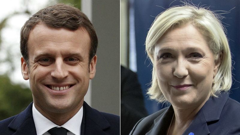 Francia, un plebiscito entre el europeísmo de Macron y el populismo de Le Pen
