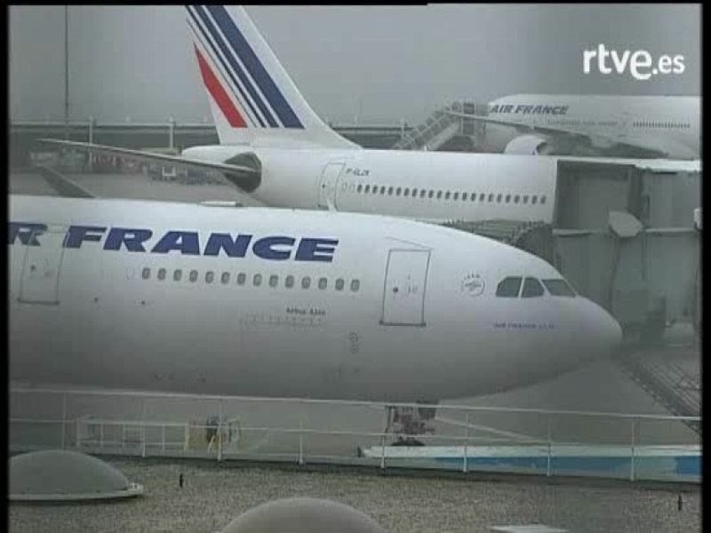 12 vuelos cancelados en España por la huelga de pilotos de Air France