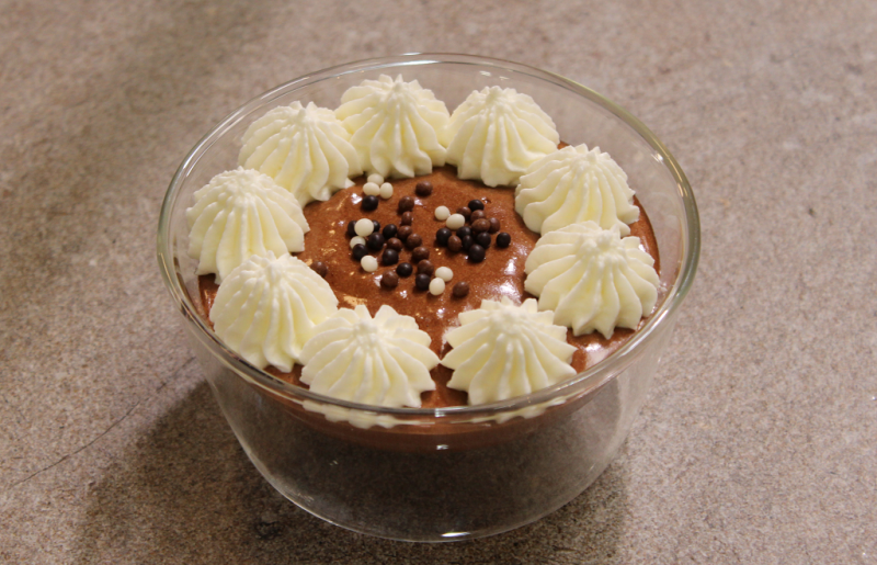 Receta de "mousse de chocolate" de Dani Garc�a
