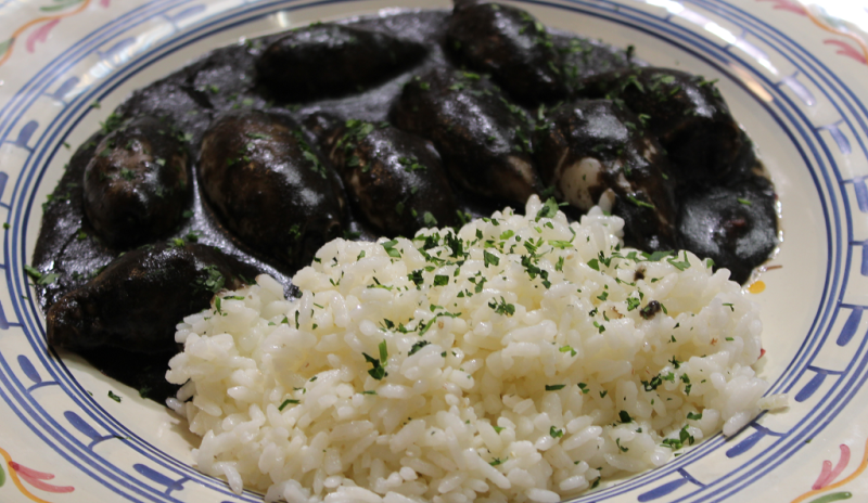 Receta de "chipiriones en su tinta" de Dani Garc�a