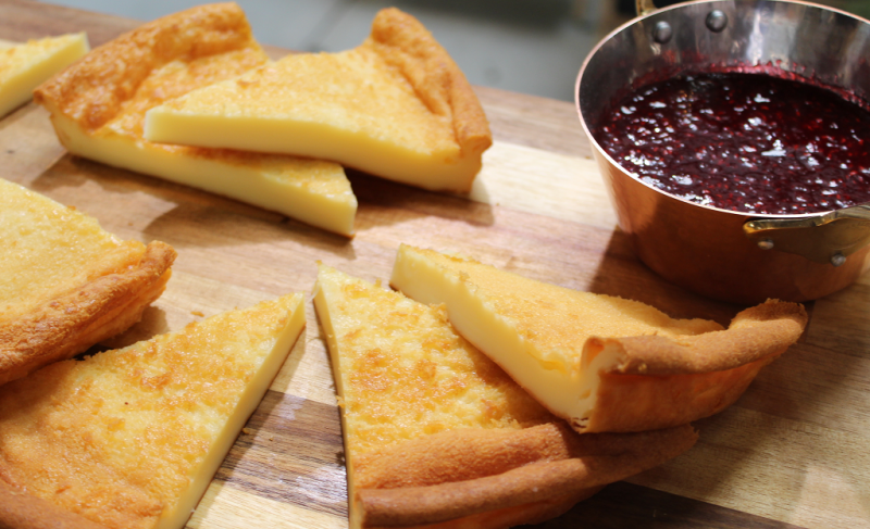 Receta de "quesada pasiega" de Dani Garc�a