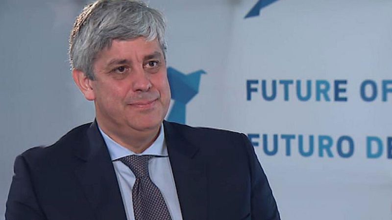Mario Centeno, presidente del Eurogrupo: "Tenemos que repartir el crecimiento europeo por todos los ciudadanos"