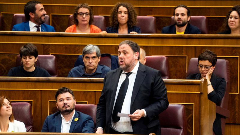 ERC pide a la Mesa del Congreso que reconsidere la suspensión de los diputados presos