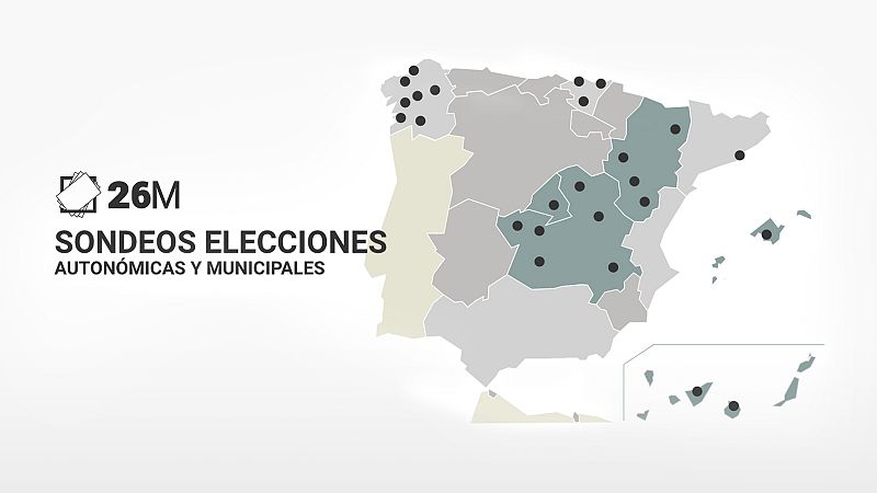 El PSOE mantiene el gobierno en Castilla-La Mancha, Baleares y Aragón y otros titulares según sondeos