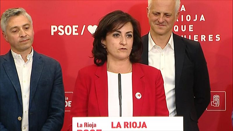 El PSOE desbanca al PP en La Rioja, tras 24 años de hegemonía popular