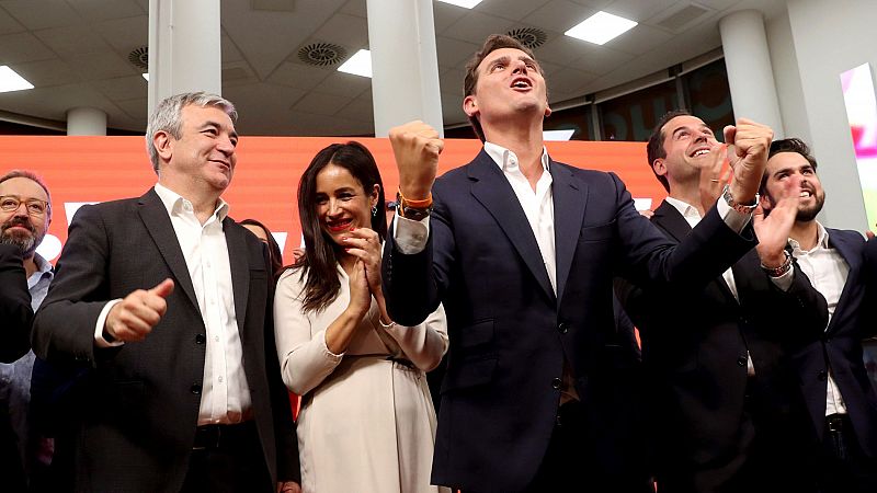 Ciudadanos aspira a entrar en gobiernos autonómicos pese a no lograr el 'sorpasso' al PP