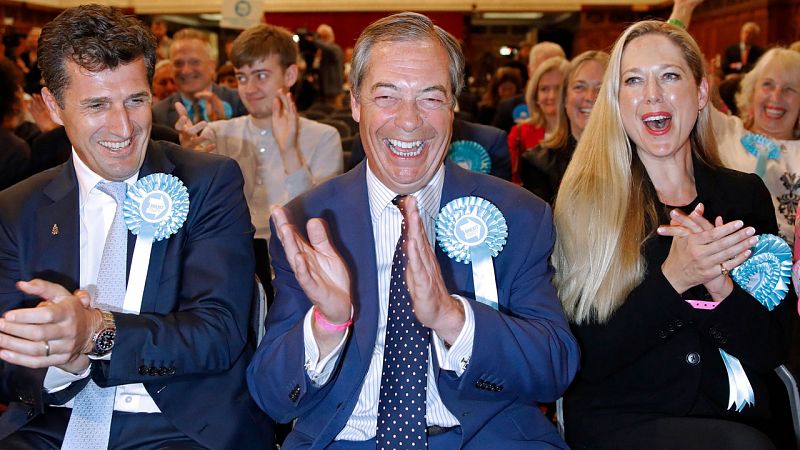 El Partido del 'Brexit' arrasa en las elecciones europeas en el Reino Unido
