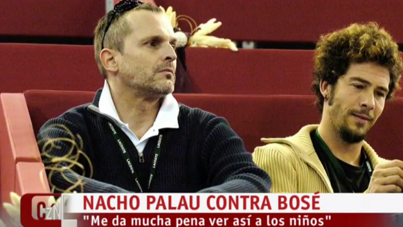 Nacho Palau estalla contra Miguel Bosé