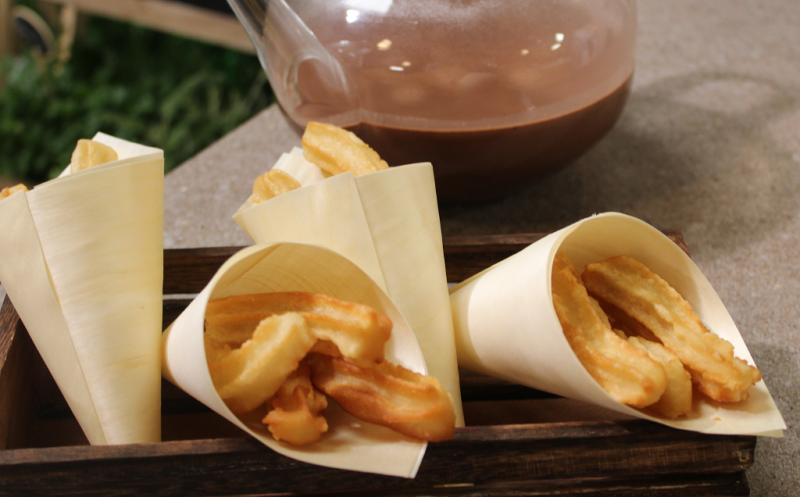 Receta de "churros con chocolate" de Dani Garc�a