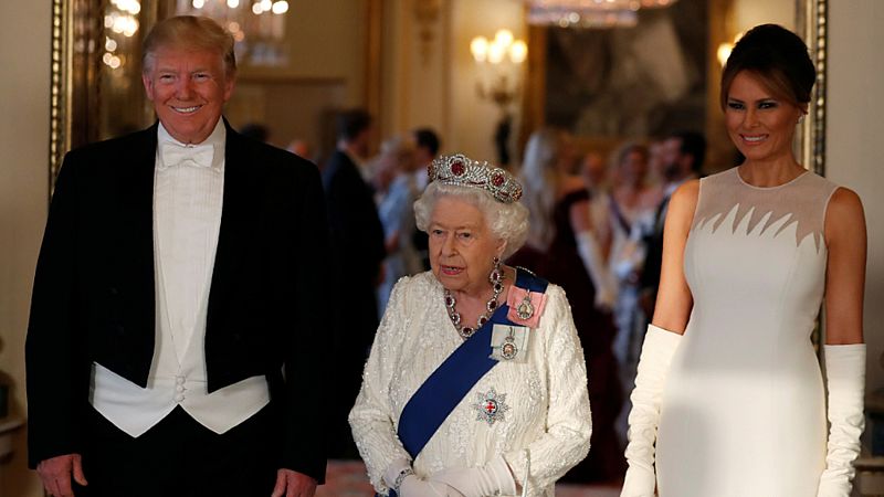 Trump promete en Reino Unido un "gran acuerdo comercial" una vez que se libere de "los grilletes" de la UE