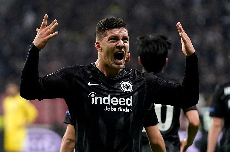 Luka Jovic, nuevo jugador del Real Madrid